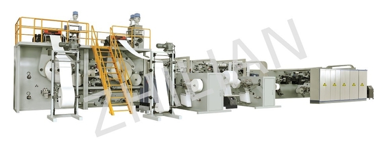 Πλήρης μηχανή πανών μωρών ζωνών πλάτους 	400 PC το /min